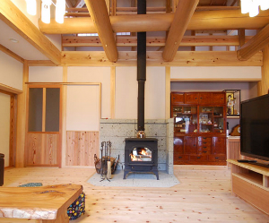 リビングの施工事例